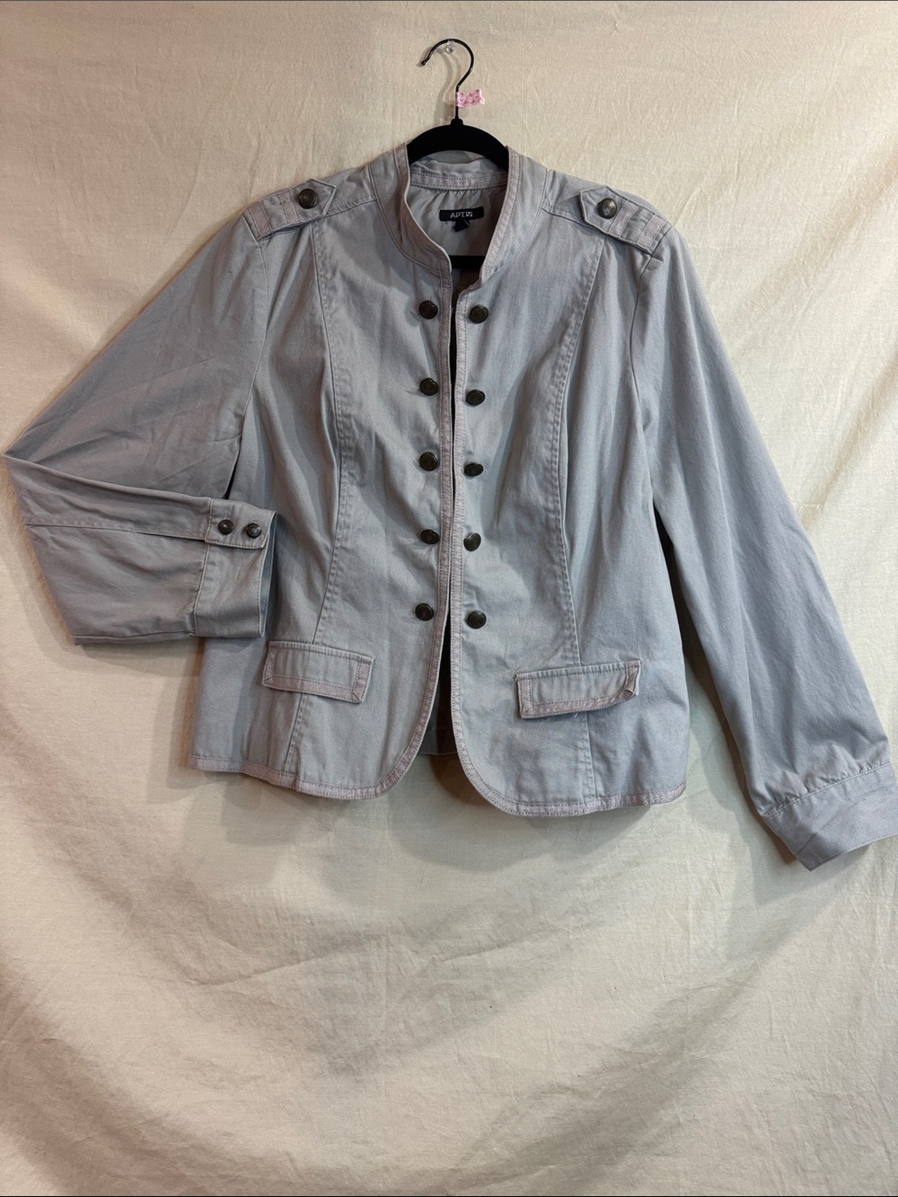 Apt. 9 Light Gray Military Field Jacket